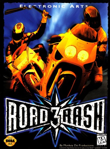 ROAD RASH 3 SEGA MEGA DRIV