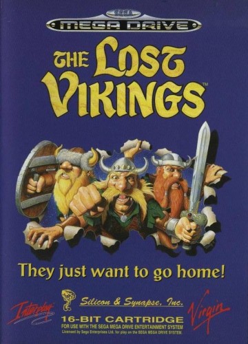 LOST VIKINGS SEGA MEGA DRIVE