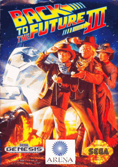 BACK TO THE FUTURE SEGA MEGA DRIVE