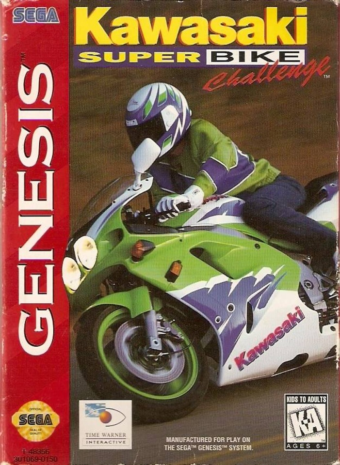 KAWASAKI SUPERBIKE CHALLENGE SEGA