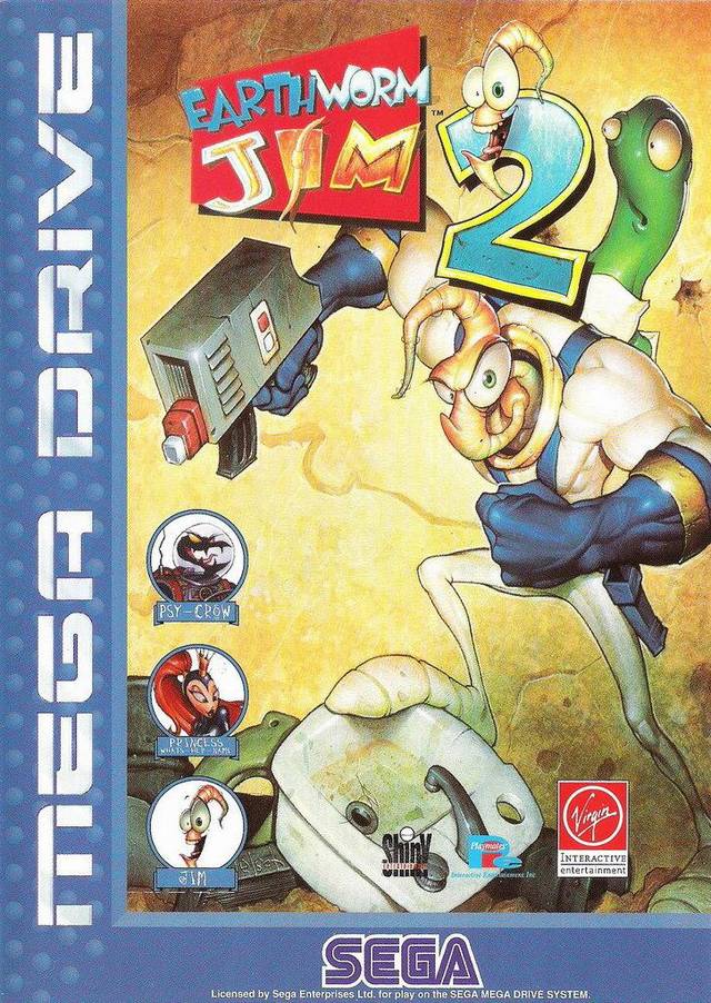 EARTHWORM JIM 2 SEGA MEGA DRIVE