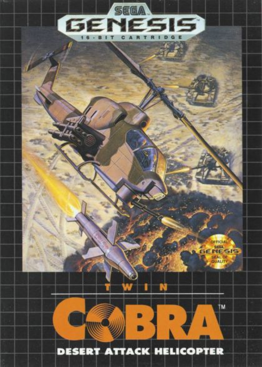 TWIN COBRA SEGA MEGA DRIVE