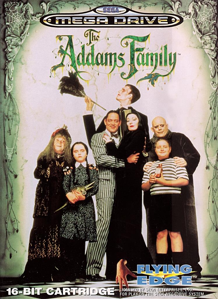 ADDAMS FAMILY SEGA MEGA DRIVE