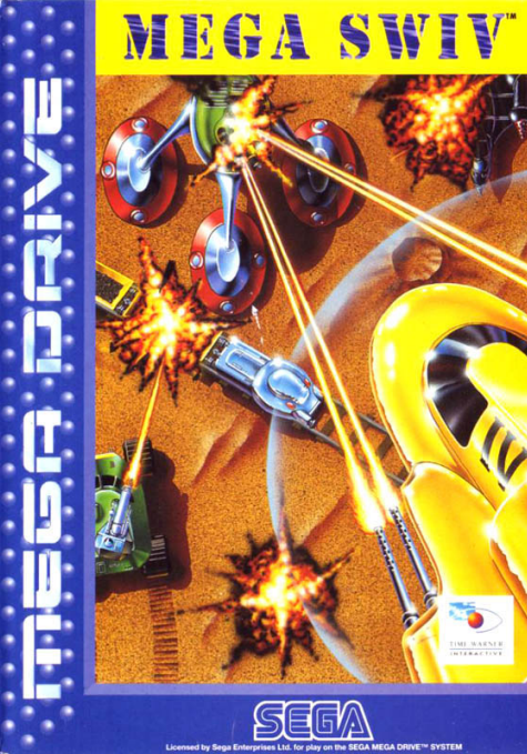 MEGA SWIV SEGA MEGA DRIVE